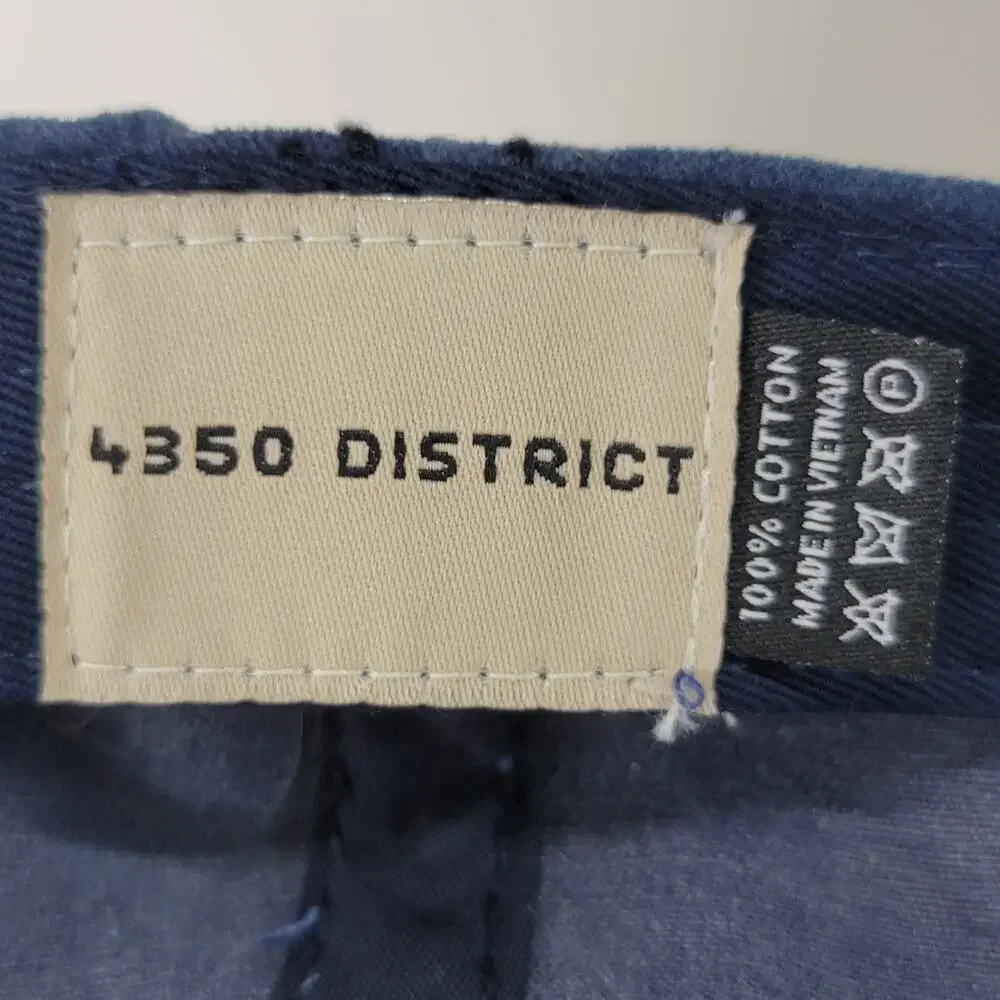 4350 District Dark Blue Ballcap 